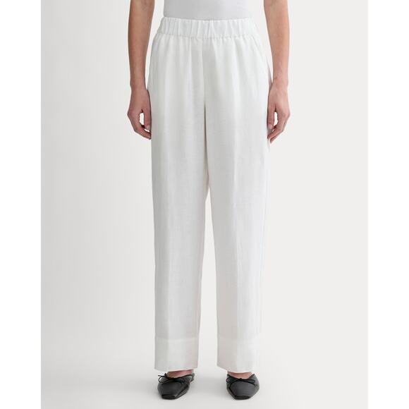 Everlane the linen easy pants white size XS - Picture 2 of 6
